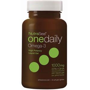 NutraSea One Daily Liquid Gels Mint 30ct - Nature's Source Inc