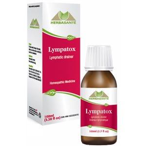Herbasante Lympatox 100ml - Lymphatic Drainer to Increase Vigilance of Immune System, Helps in Eliminating Toxins, Improves Circulation (edema) - Nature's Source Inc