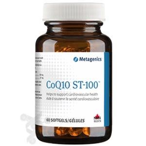 Metagenics CoQ10 ST - 100, 60 Softgels - Highly Absorbable Ubiquinone Coenzyme Q10 Supplement to Help Support Energy Production and Cardiovascular Function - Nature's Source Inc