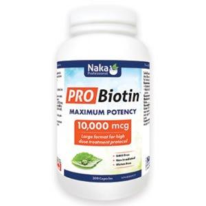 Naka Pro Biotin 10, 000 mcg 300 caps - Nature's Source Inc