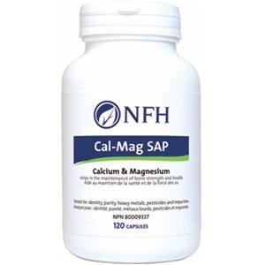 NFH Cal - Mag SAP 120 Capsules - Helps to Maintain Healthy Bone Strength with Calcium, Magnesium and Vitamin D, Prevent Bone Resorption and Osteoporosis - Nature's Source Inc