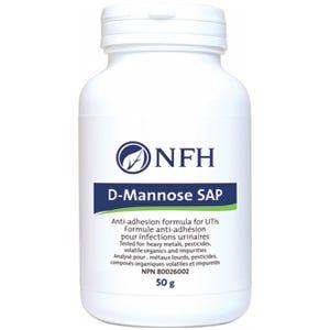 NFH D - Mannose SAP (Anti - Adhesion Formula for UTIs) 50 g - Nature's Source Inc
