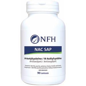 NFH NAC SAP 90 Capsules - Treats Influenza, Improves Host Defense Mechanisms, Fights on Oxidative Stress Associated With Viral Infections - Nature's Source Inc