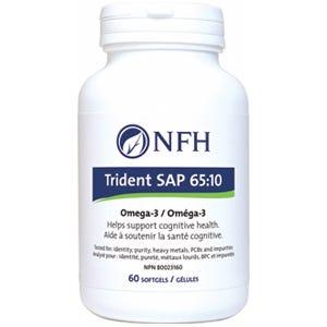 NFH Trident SAP 65:10 Omega - 3 60 Softgels - Nature's Source Inc