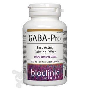 Bioclinic Naturals GABA - Pro 100mg 90 Veg - Caps - Nature's Source Inc