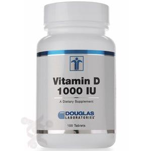 Douglas Laboratories Vitamin D 1000 IU 100 Tablets - Nature's Source Inc