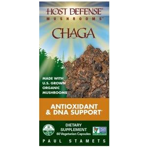 Host Defense Chaga 60 Veg Caps - Nature's Source Inc