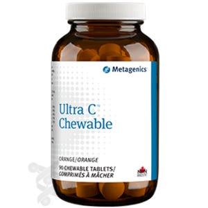 Metagenics Ultra C Chewable Orange 90 Tablets - Nature's Source Inc
