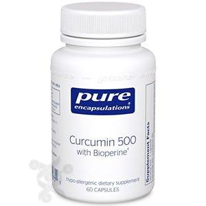 Pure Encapsulations Curcumin 500 With Bioperine 60 Capsules - Nature's Source Inc