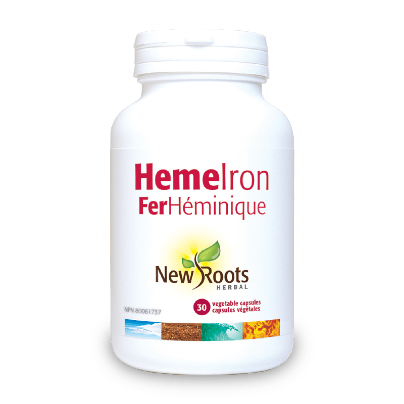 New Roots Heme Iron 30C - Nature's Source Inc