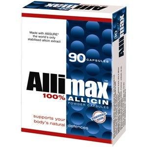 Allimax Stabilized Allicin (180 mg 90 Capsules) - Nature's Source Inc
