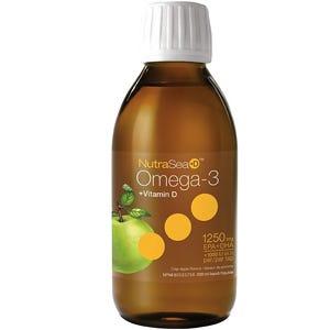 NutraSea+D Crisp Apple 200ml - Nature's Source Inc