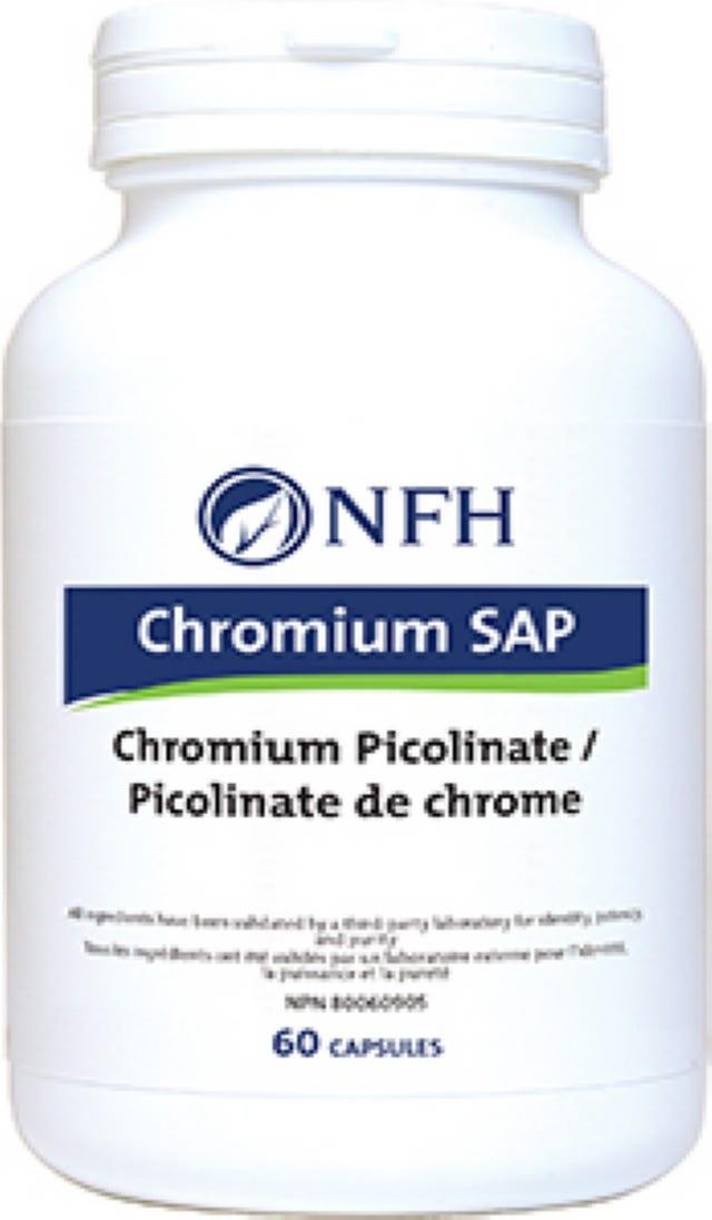 NFH Chromium SAP 60 Capsules - Nature's Source Inc