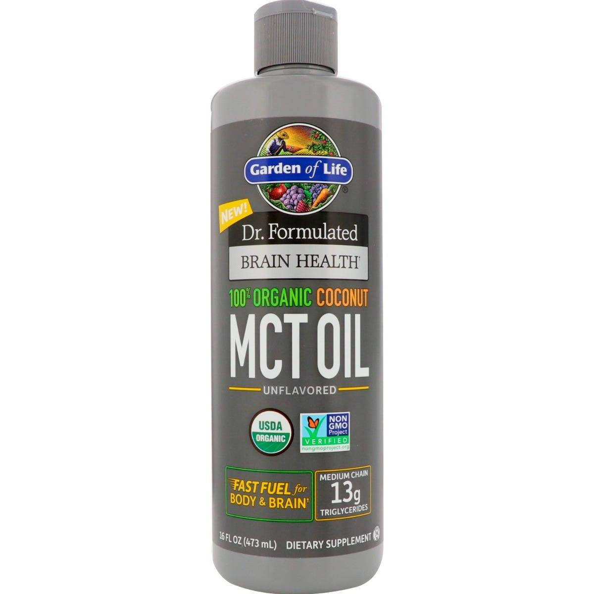 Dr. Formulated 100% Organic Coconut MCT Oil 473ml - Nature's Source Inc