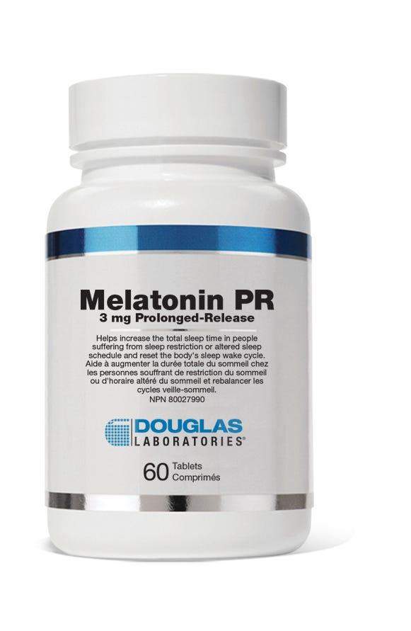 Douglas Laboratories Melatonin Prolonged Release 60 Tablets - Nature's Source Inc