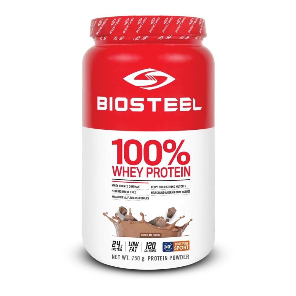 BioSteel 100% Whey Protein Chocolate 750g - Nature's Source Inc
