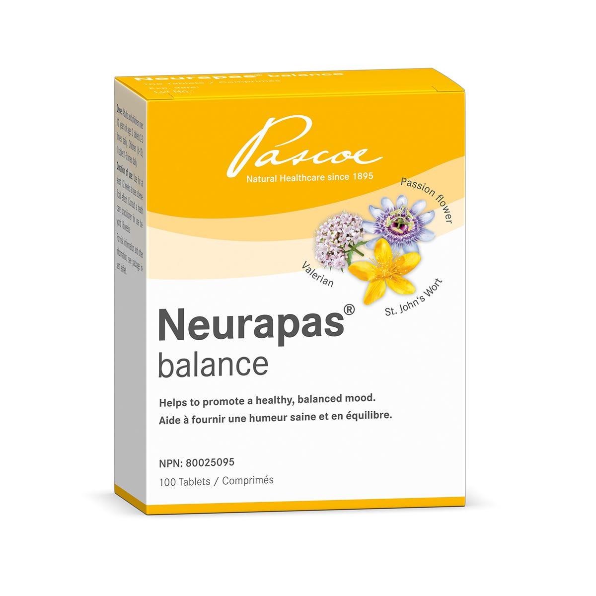 Pascoe Canada Neurapas 100 Tablets - Nature's Source Inc
