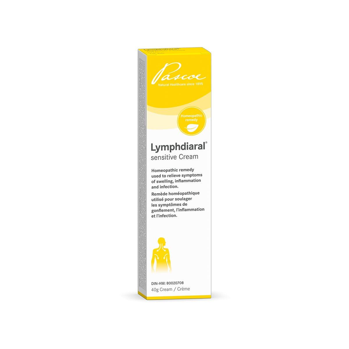 Pascoe Canada Lymphdiaral Cream Sensitive 40g - Nature's Source Inc
