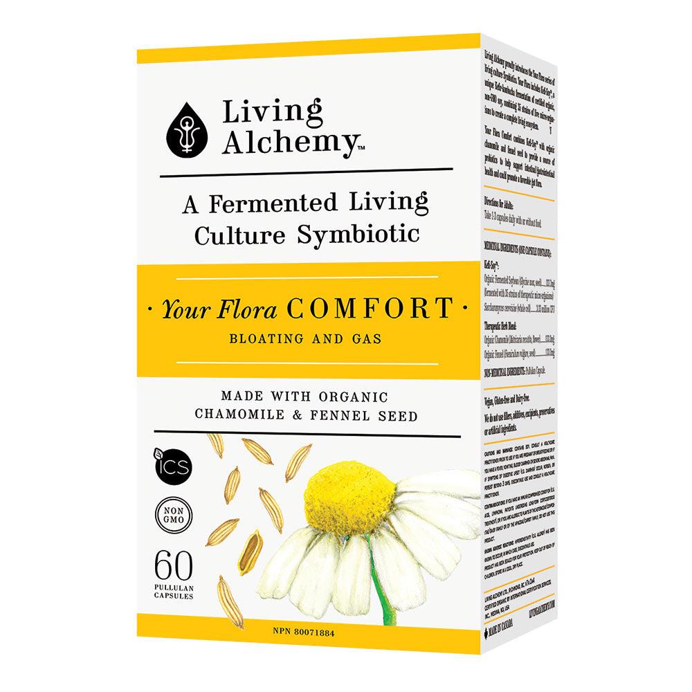 Living Alchemy Your Flora Comfort 60 Veg Capsules - Nature's Source Inc