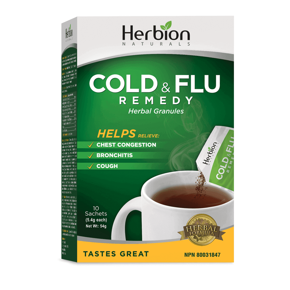 Herbion Cold & Flu Remedy 10 sachets - Nature's Source Inc