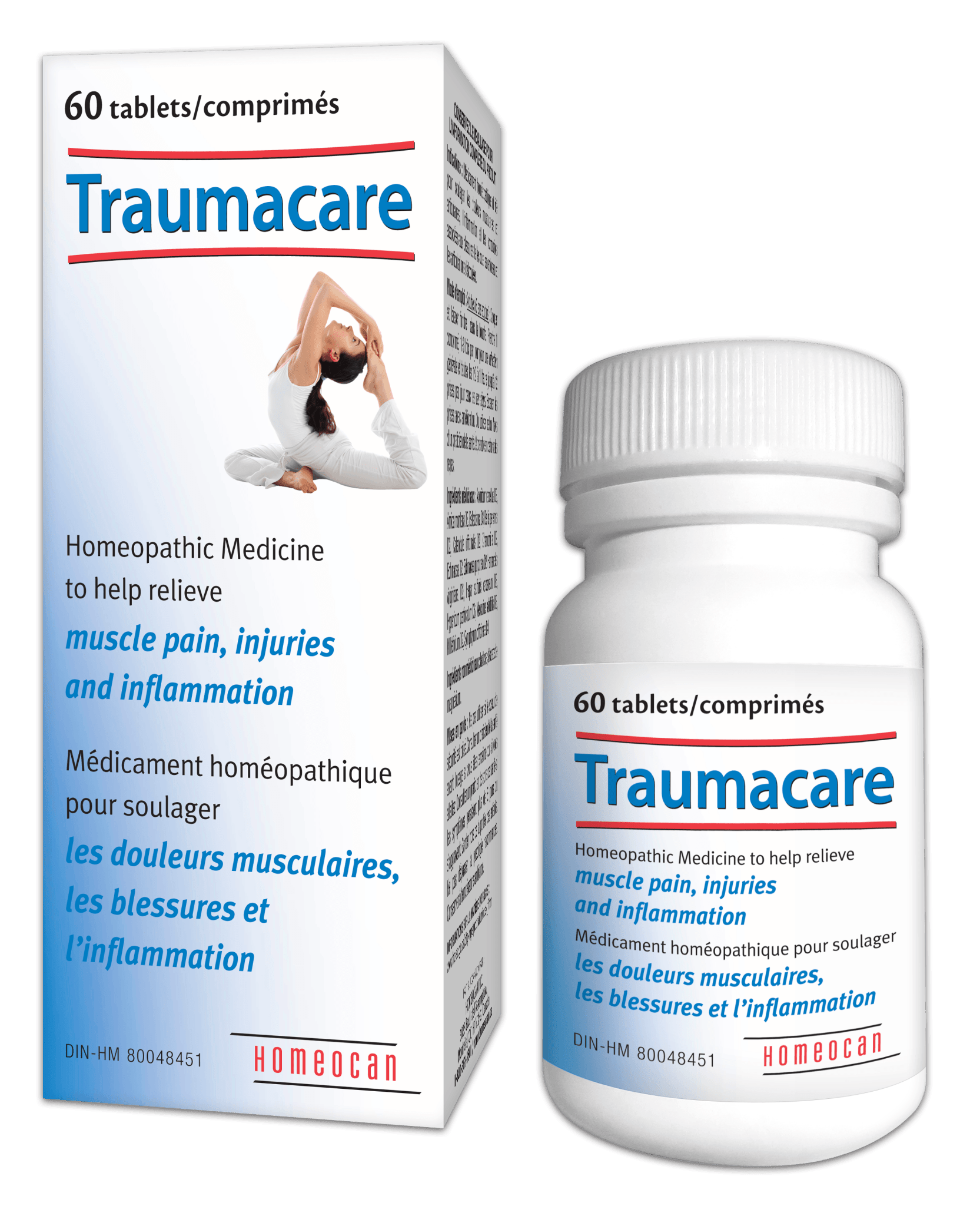 Homeocan Traumacare 60 Tablets - Nature's Source Inc