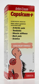 Homeocan Capsicum + Cream 50g - Nature's Source Inc