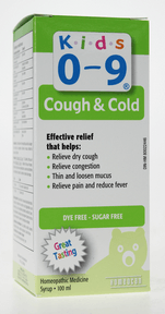 Homeocan Kids 0 - 9 Cough and Cold Herbal Syrup - 100ml - Nature's Source Inc