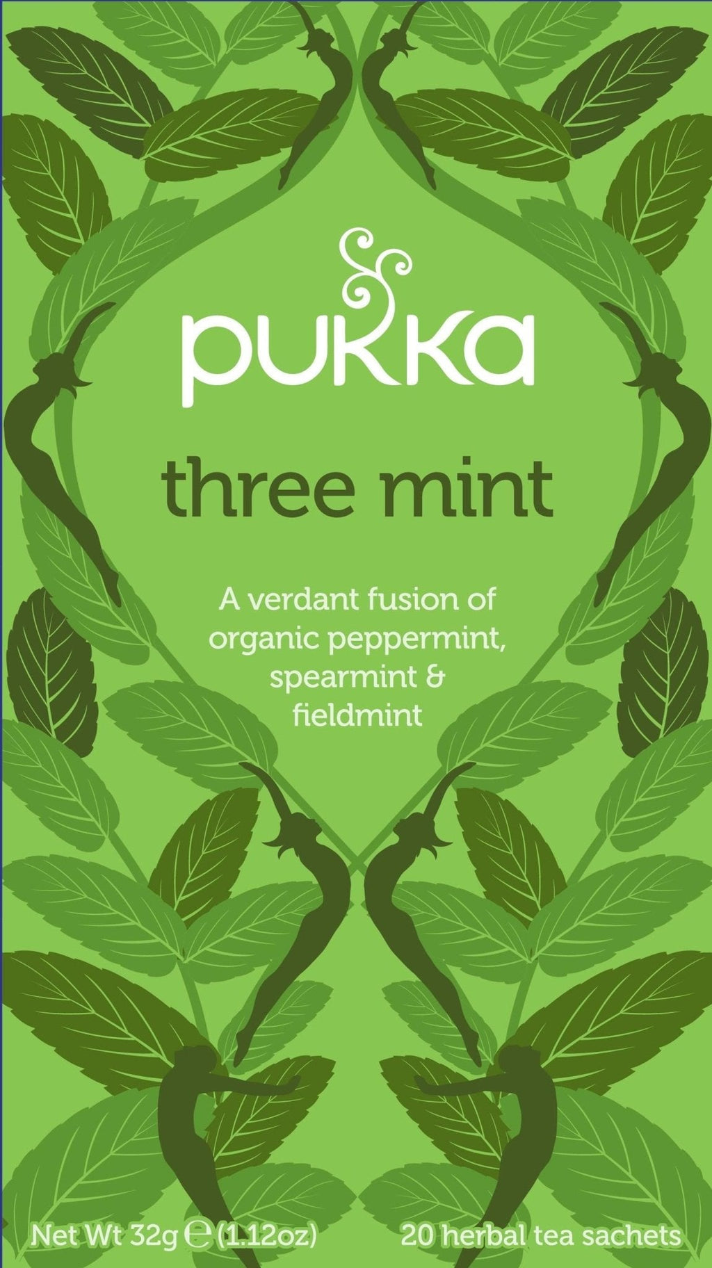 Pukka Tea Three Mint - 20 Tea Bags - Nature's Source Inc