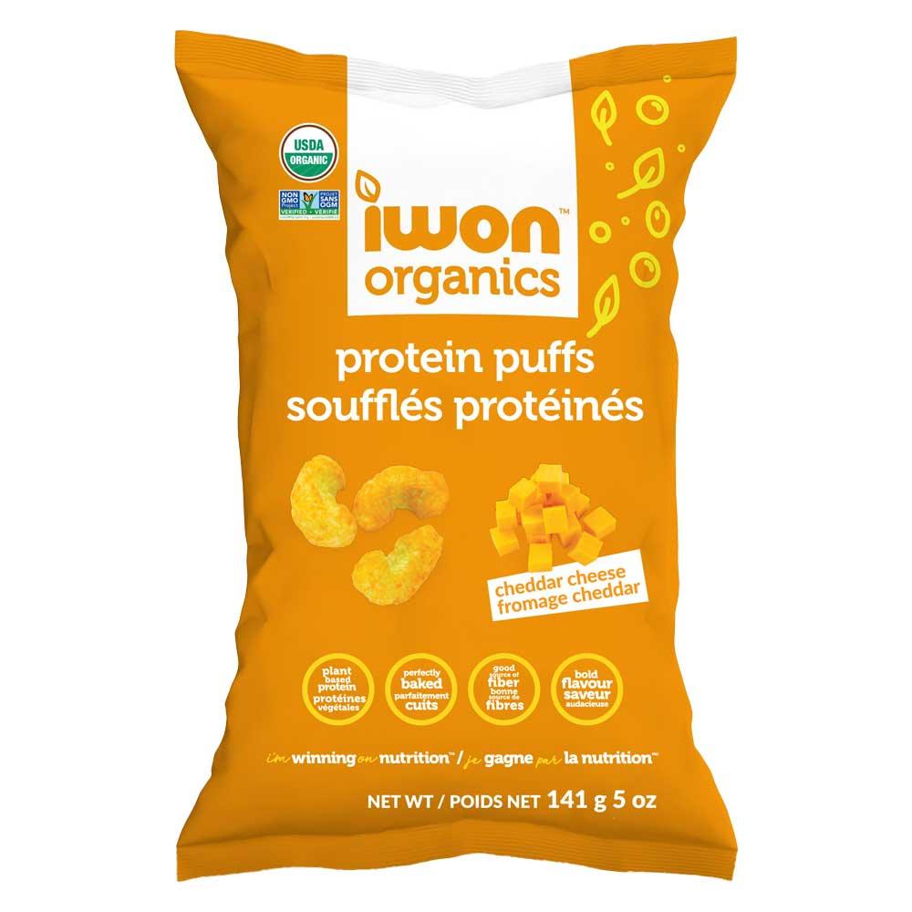 iWon Organics Cheddar Cheese Protein Puffs 42g - Nature's Source Inc