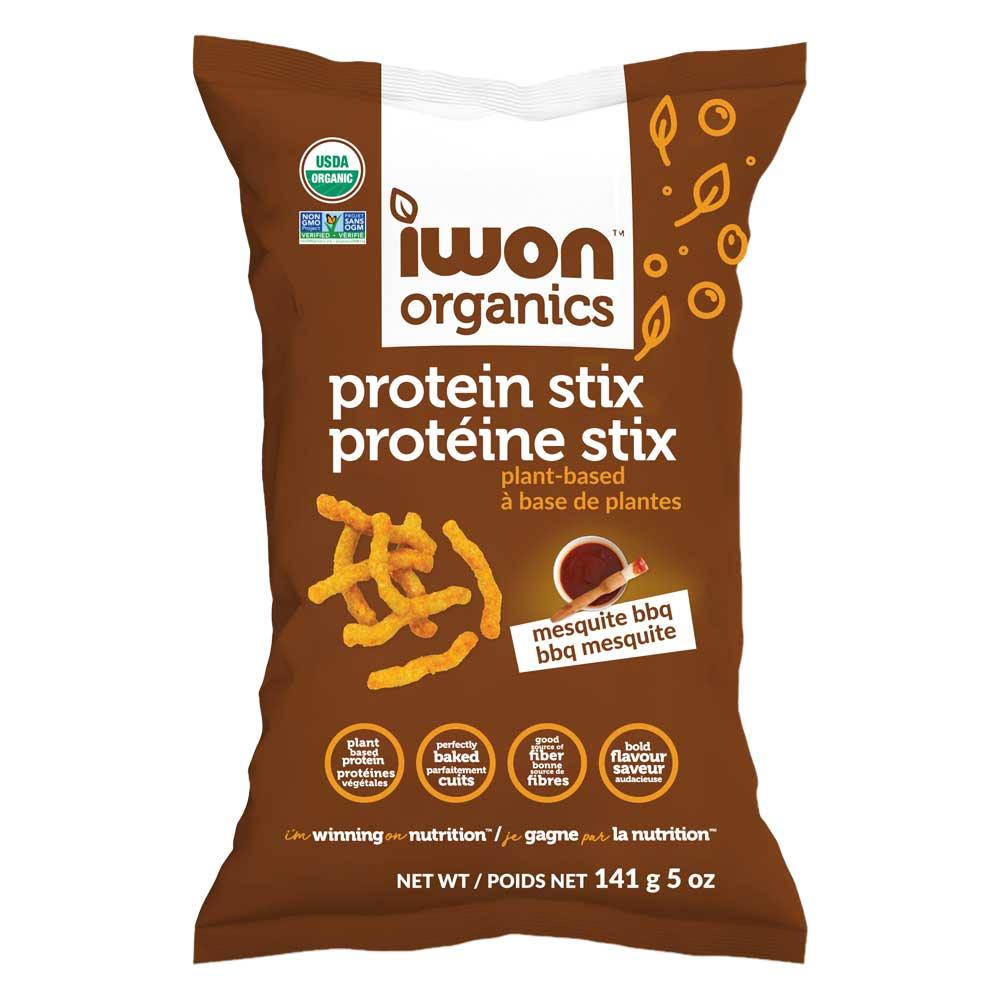 iWon Organics Mesquite BBQ Plant - Based Protein Stix 42g - Nature's Source Inc