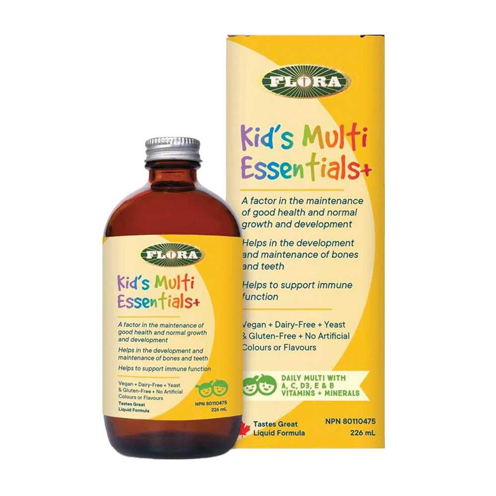 Flora Kid's Multi Essentials+ 226ml - Nature's Source Inc