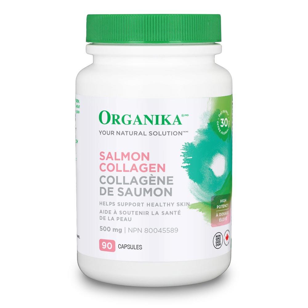 Organika Salmon Collagen 90c - Nature's Source Inc