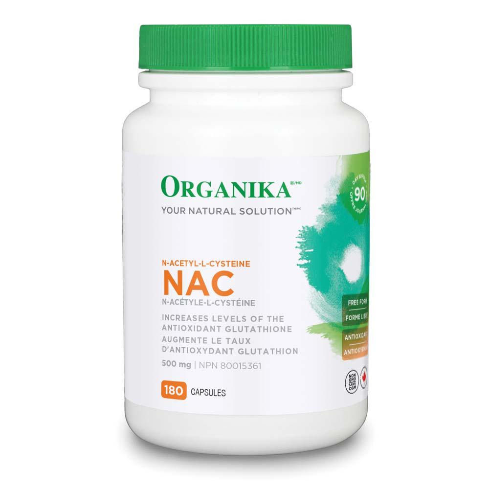 Organika NAC (N - Acetyl - L - Cysteine) 180c - Nature's Source Inc