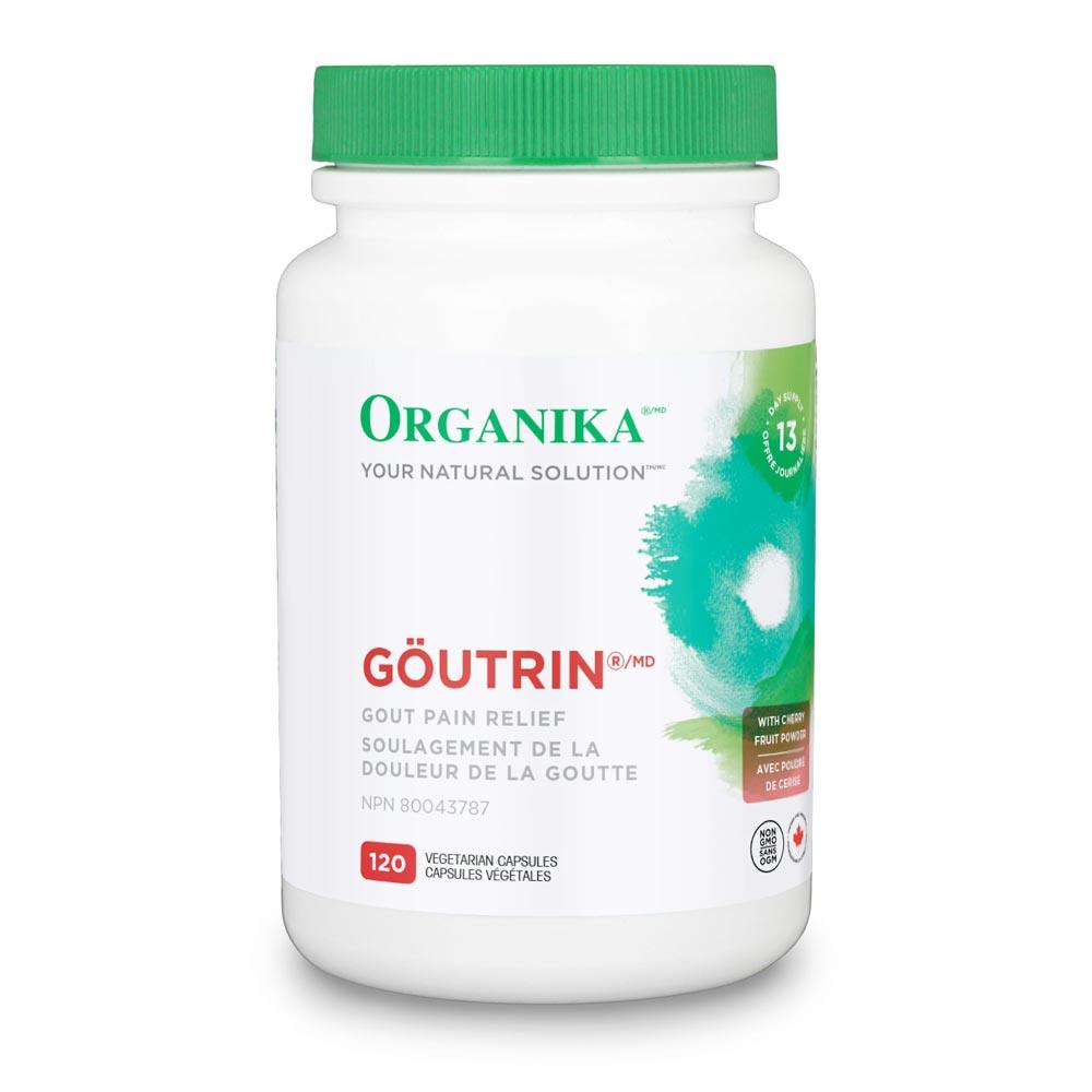 Organika Health Products Goutrin 120vc - Nature's Source Inc