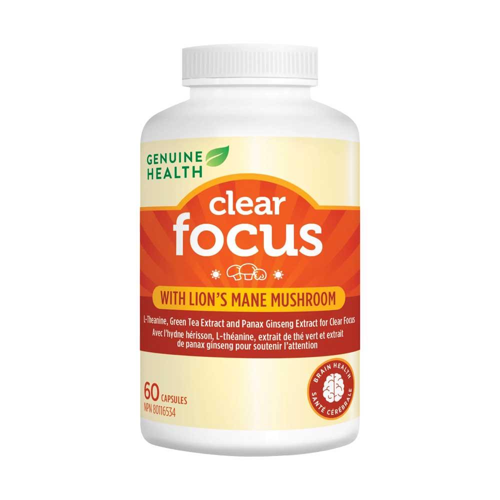 Genuine Health Clear Focus 60c - Nature's Source Inc