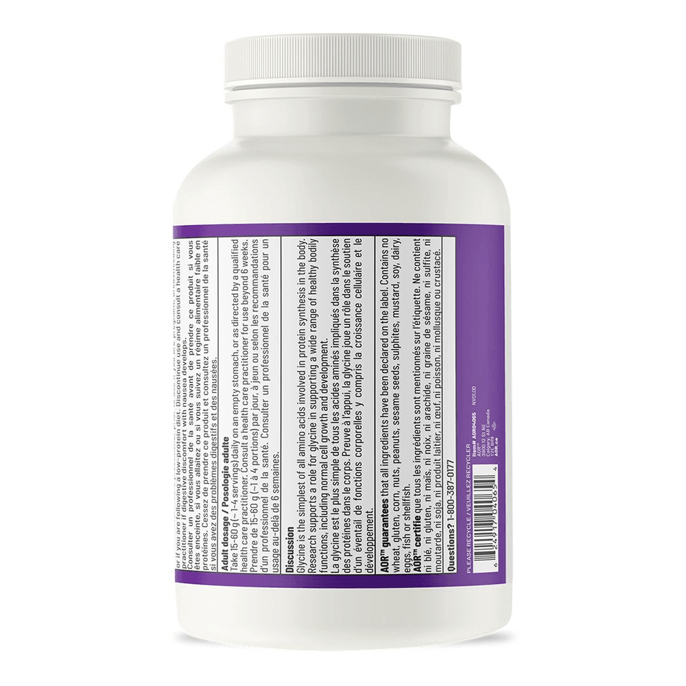 AOR Glycine 500 g - Nature's Source Inc
