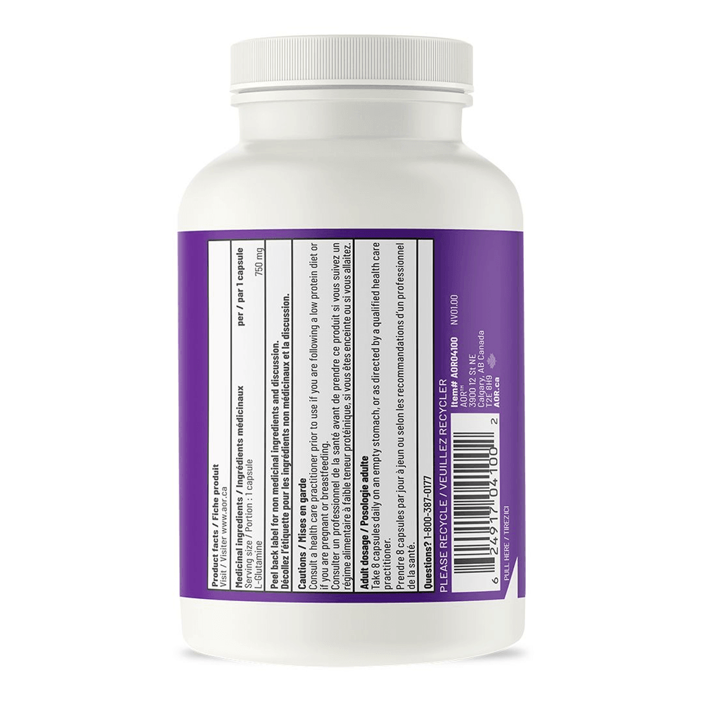 AOR L - Glutamine 120 Veg - Caps - Nature's Source Inc