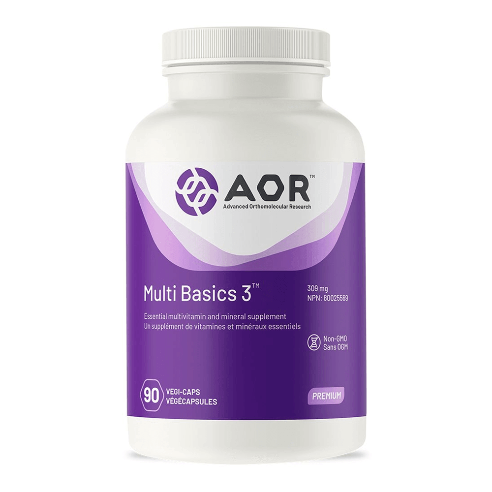 AOR Multi Basics - 3 90 Veg - Caps - Nature's Source Inc