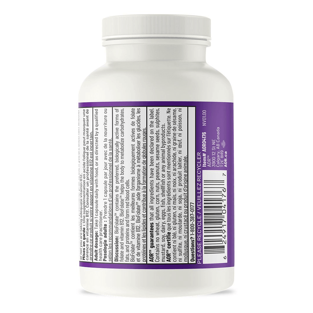 AOR Biofolate 30 Veg - Caps - Nature's Source Inc