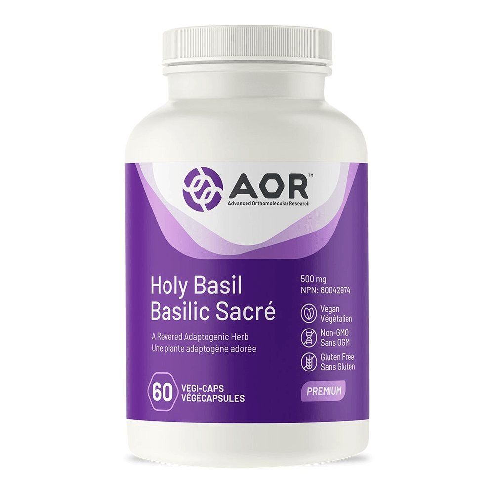 AOR Holy Basil 60 Veg - Caps - Nature's Source Inc
