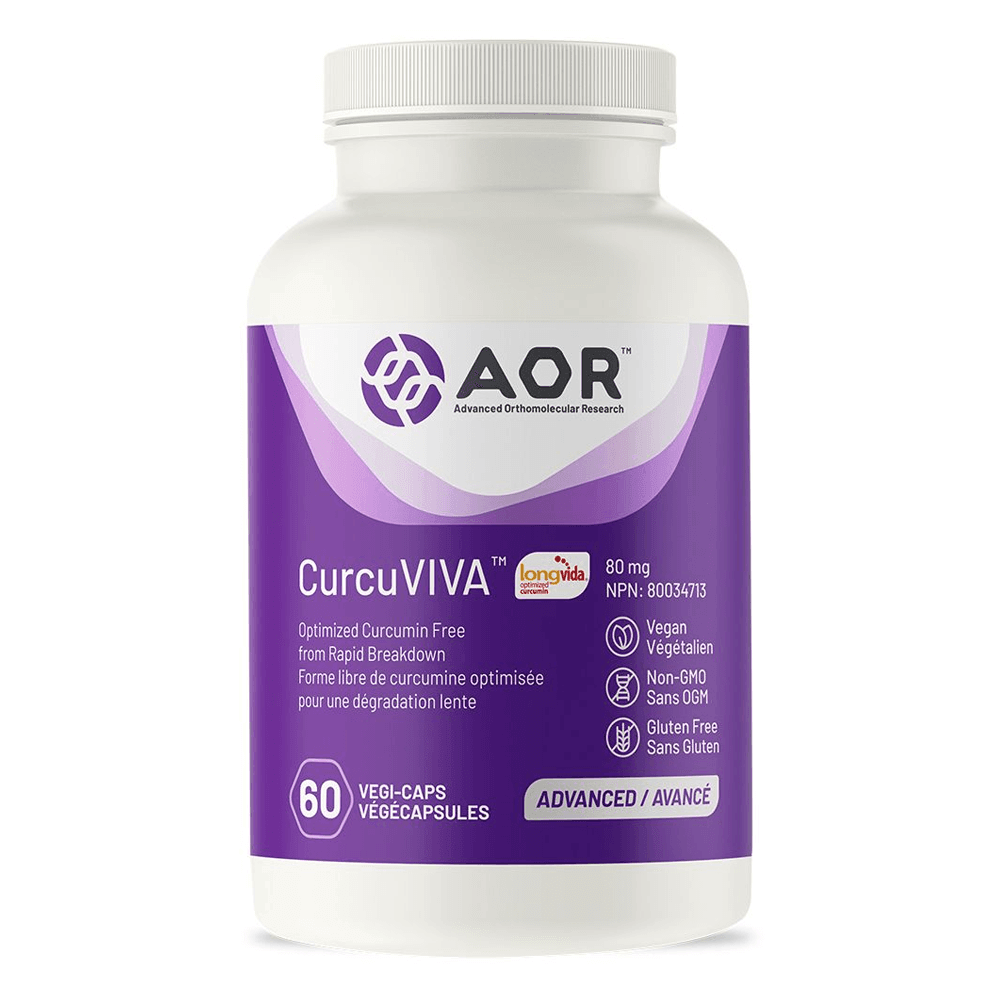 AOR CurcuVIVA 60 Veg - Caps - Nature's Source Inc