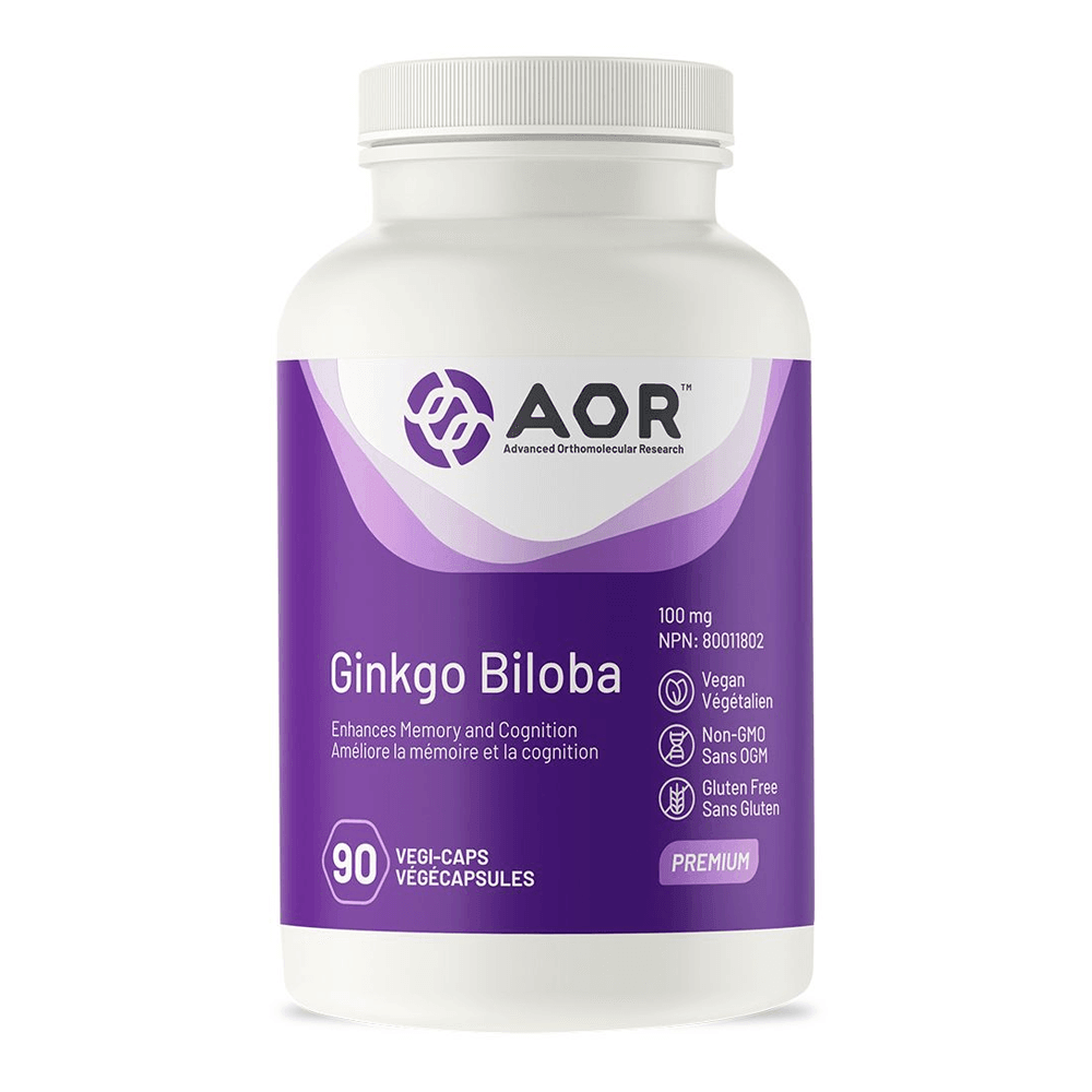 AOR Ginkgo Biloba 90 Veg - Caps - Nature's Source Inc