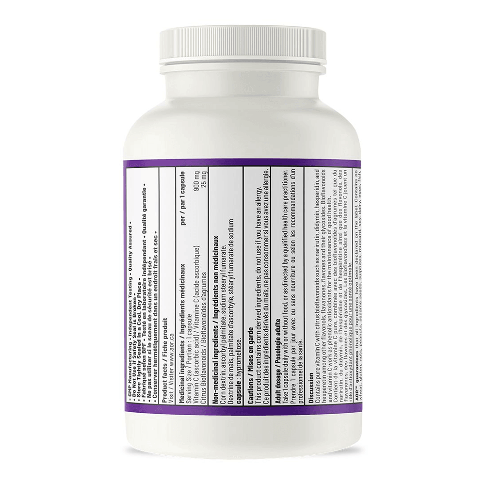 AOR C + Bioflavanoids 100 Veg - Caps - Nature's Source Inc