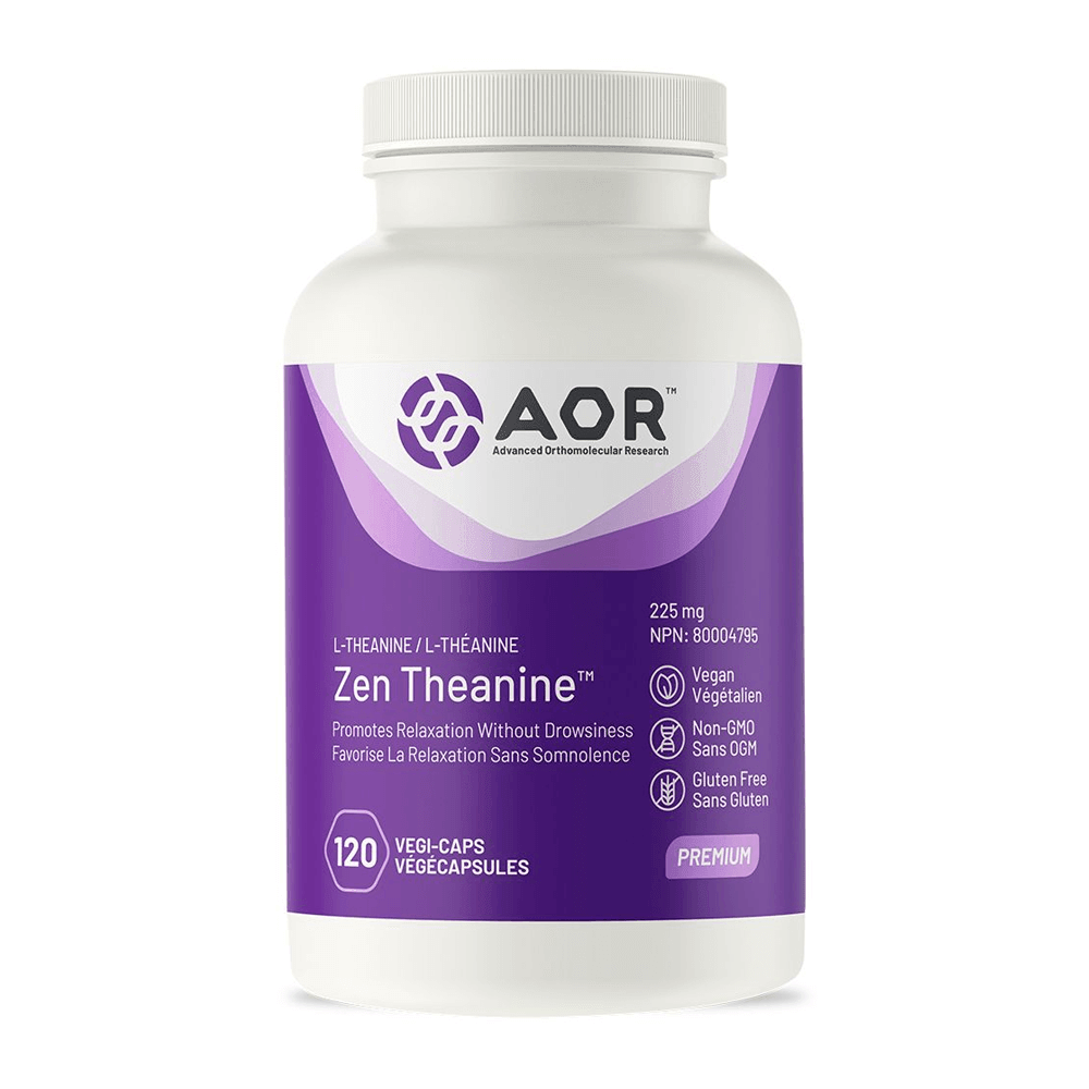 AOR Zen Theanine, 120 Vcaps - Nature's Source Inc