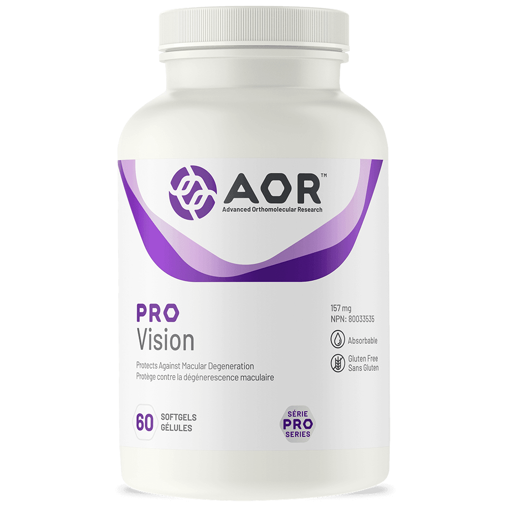 AOR Pro Opti Vision 60 Softgels - Nature's Source Inc