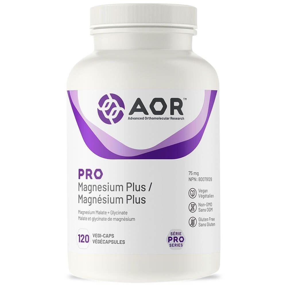 AOR Pro Magnesium Plus 120 Veg - Caps - Nature's Source Inc