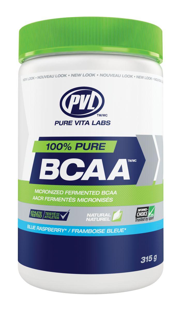 PVL BCAA Blue Raspberry 315g - Nature's Source Inc