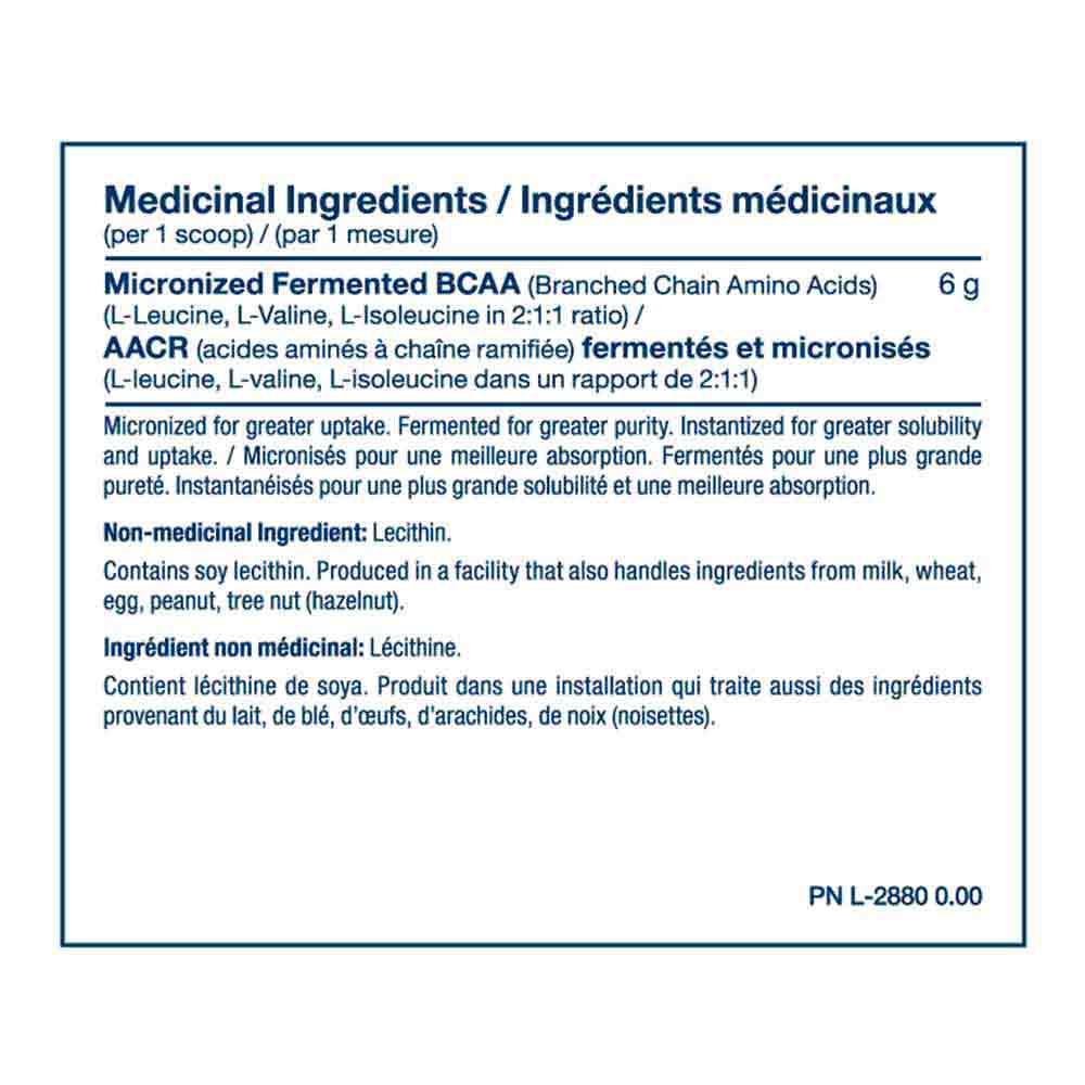 PVL Essentials 100% Pure BCAA - Unflavoured (300g) - Nature's Source Inc