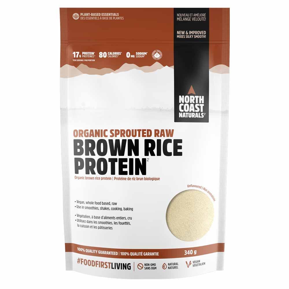 North Coast Naturals Organic Brown Rice Protein - 340g - Nature's Source Inc