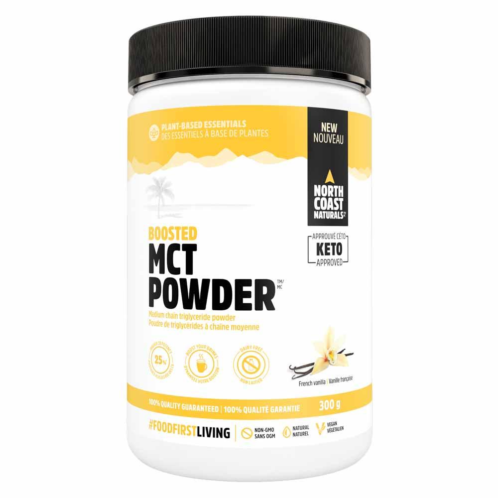 North Coast Naturals Vanilla Boosted MCT Powder - 300g - Nature's Source Inc